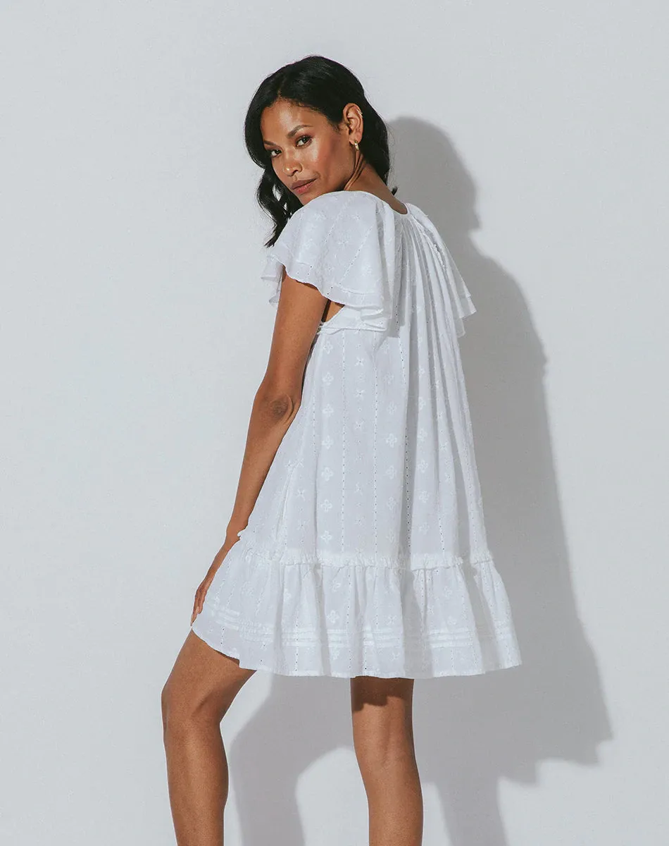 April Mini Dress White sold by Sand Dollar product image thumbnail 2