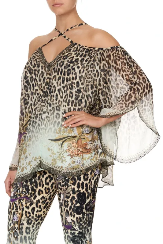 Keyhole Off Shoulder Blouse Nomadic Nymph sold by Sand Dollar