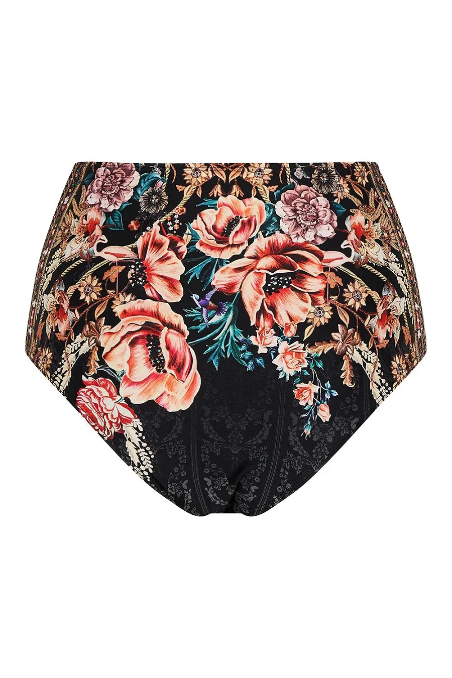 High Waisted Bikini Bottoms in Floral Print sold by Sand Dollar product image thumbnail 3