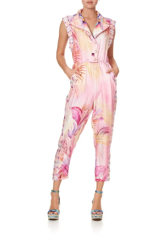 Sleeveless Panelled Jumpsuit South Beach Sunrise sold by Sand Dollar