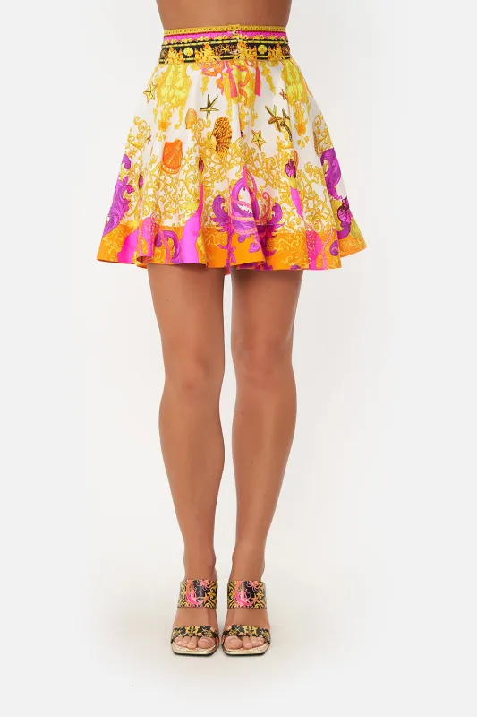 Circle Skirt With Waistband Squid made by Camilla