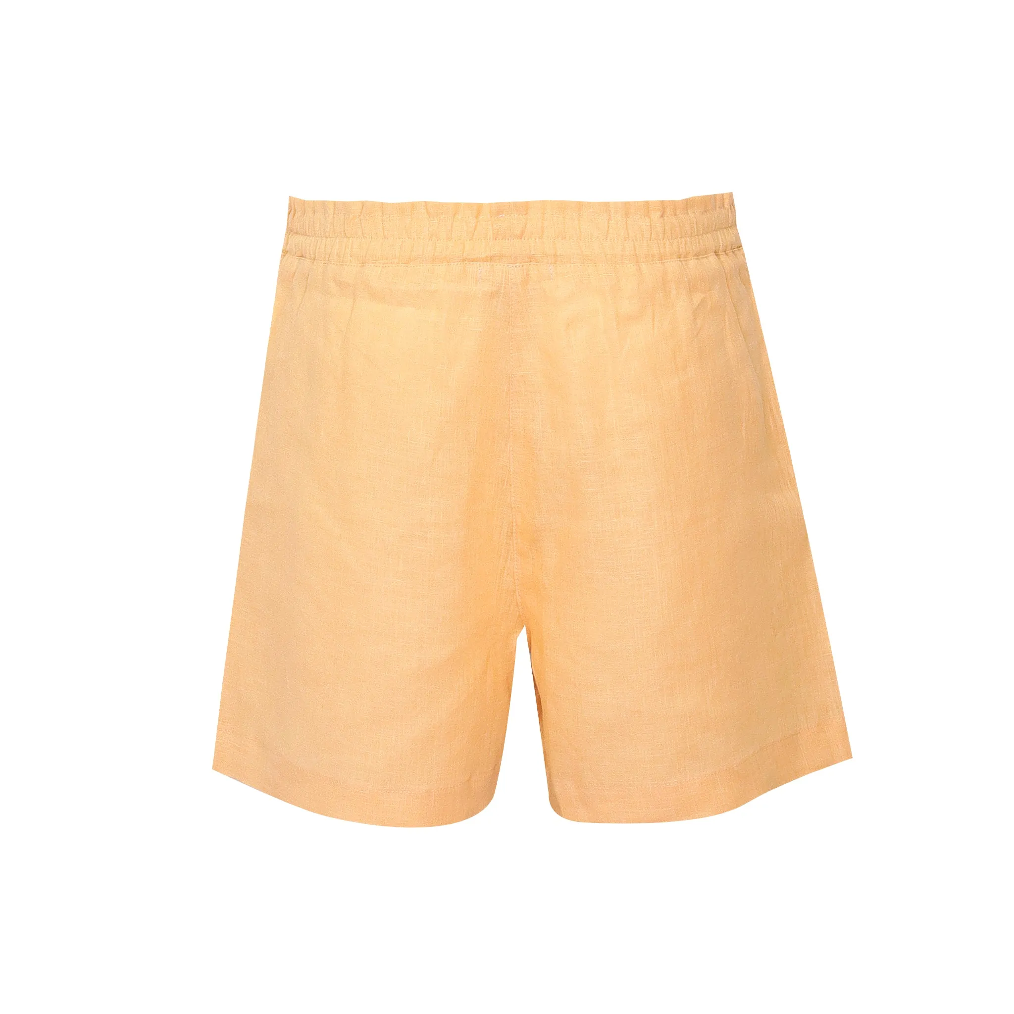 Sand Yellow Linen Shorts sold by Sand Dollar product image thumbnail 2