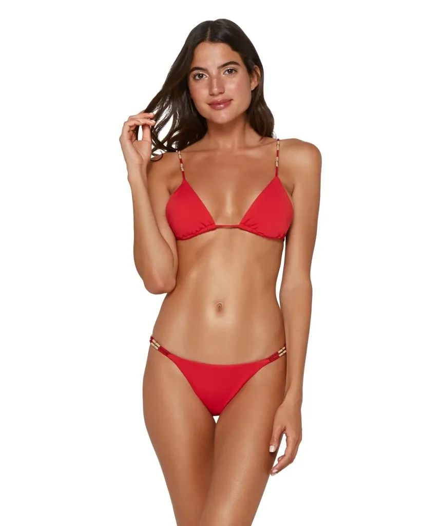 Solid Laura Tri Parellel Top Red sold by Sand Dollar product image thumbnail 3