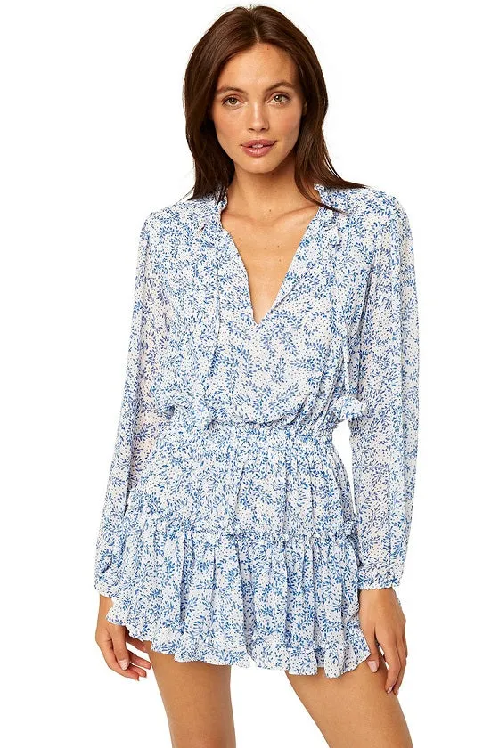 Lorena Dress Blue Petals sold by Sand Dollar product image thumbnail 3