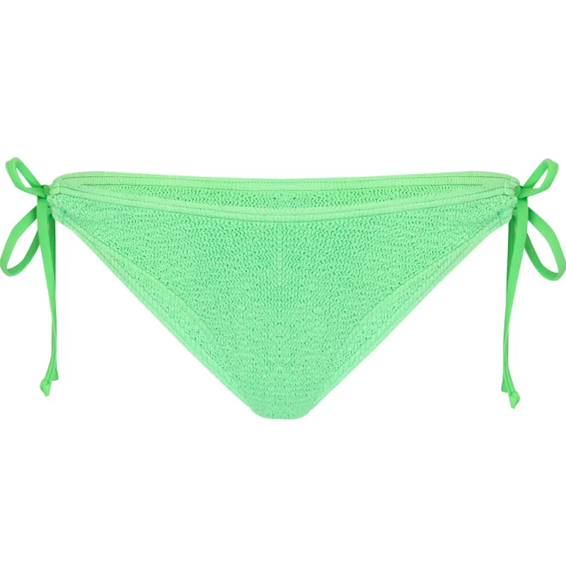 Jamaica Side Tie Bottoms Jungle Green made by Sand Dollar
