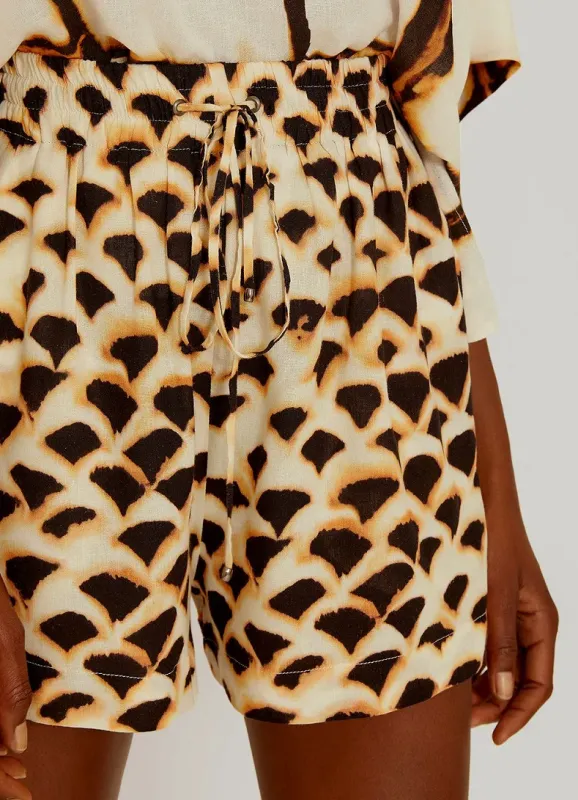 String Short Rust made by Sand Dollar