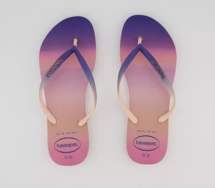 Havaianas Slim Gradient Sunset Ballet Rose made by Havaianas