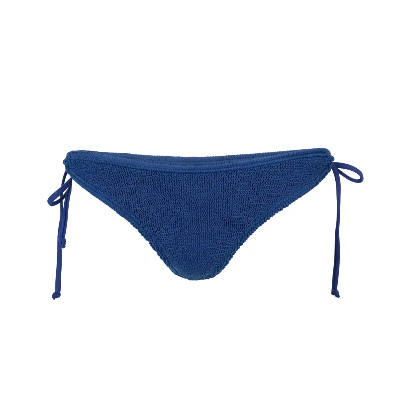 Jamaica Side Tie Bottoms Navy Blue made by Sand Dollar