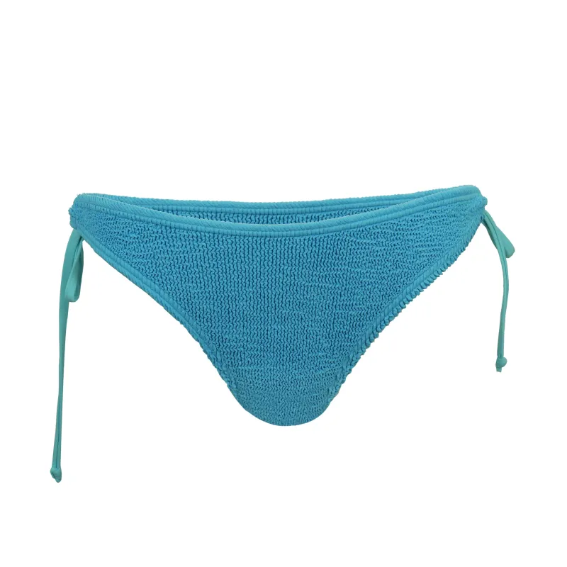 Jamaica Side Tie Bottoms Blue Turquoise made by Sand Dollar