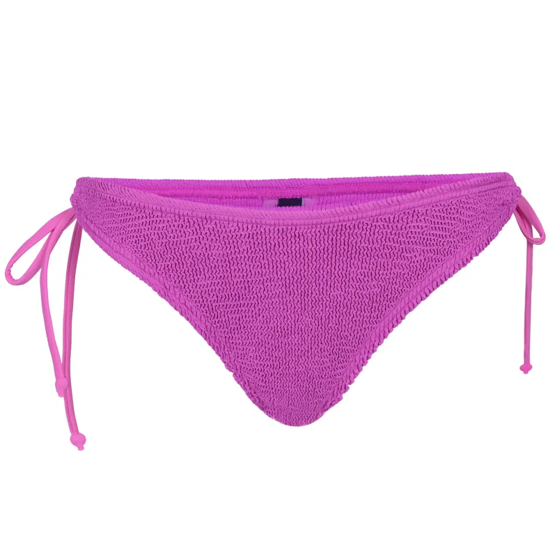 Jamaica Side Tie Bottoms Cerise made by Sand Dollar