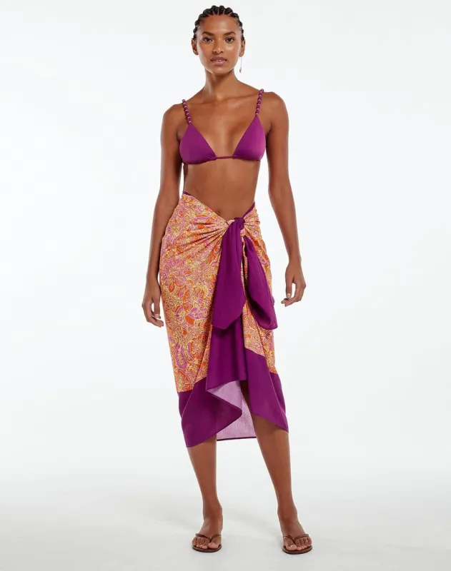 Magritte Printed Sarong sold by Sand Dollar
