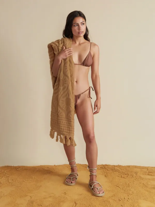 Sundown Towel Cinnamon made by Sand Dollar