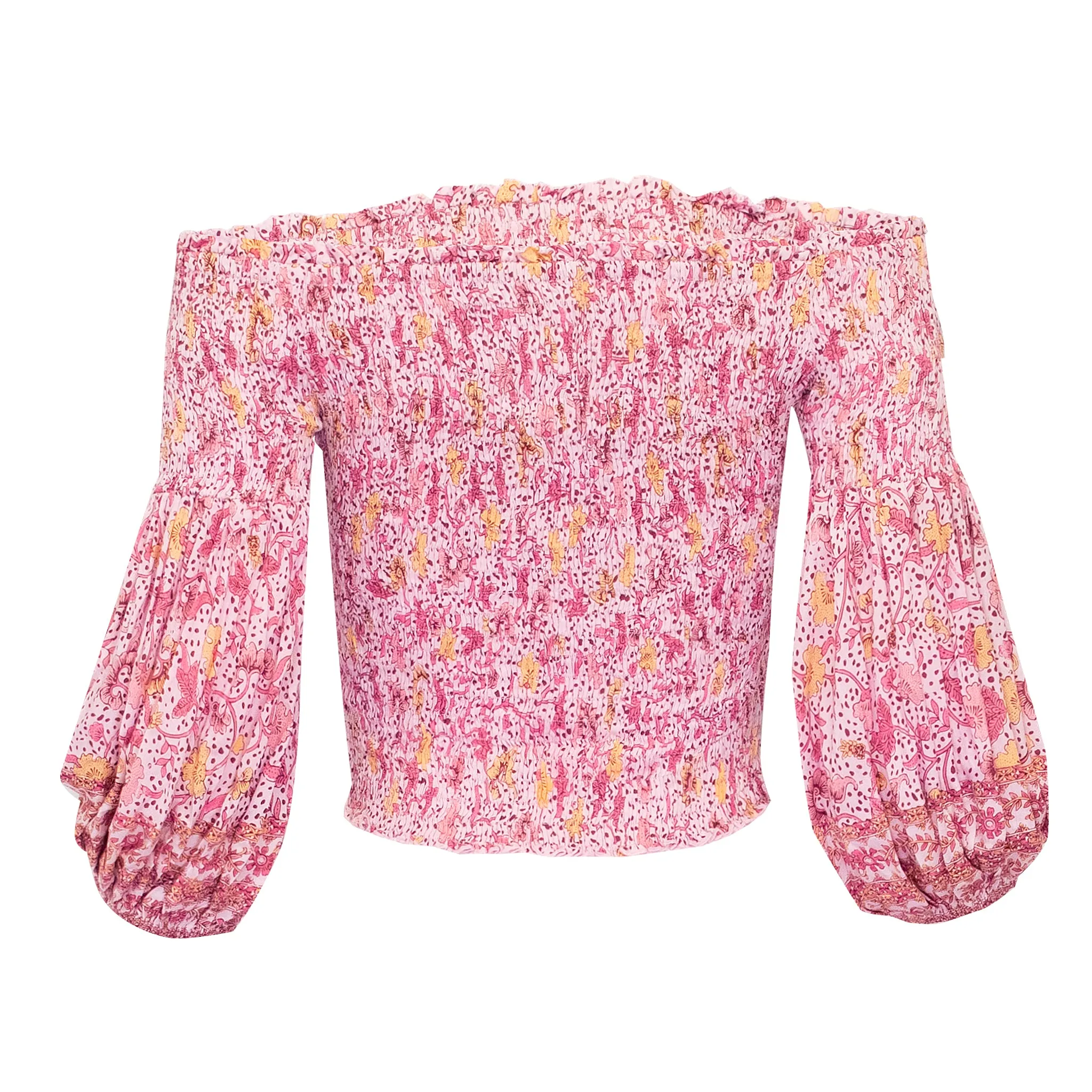 Top Ariel Smoched Pink Clary sold by Sand Dollar product image thumbnail 2