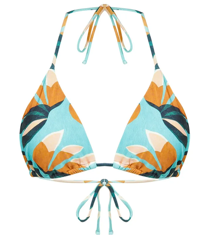 Matisse Triangle Bikini Top Blue sold by Sand Dollar