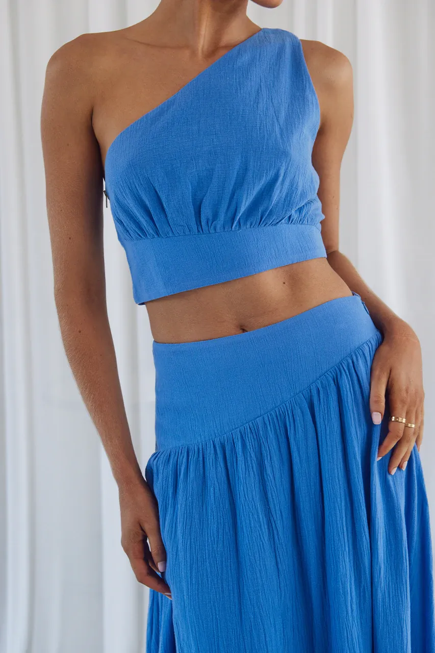 Freya Top Periwinkle sold by Sand Dollar