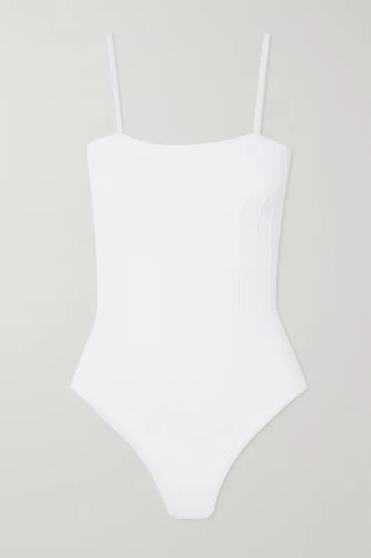 Maria Nile Swim White sold by Sand Dollar