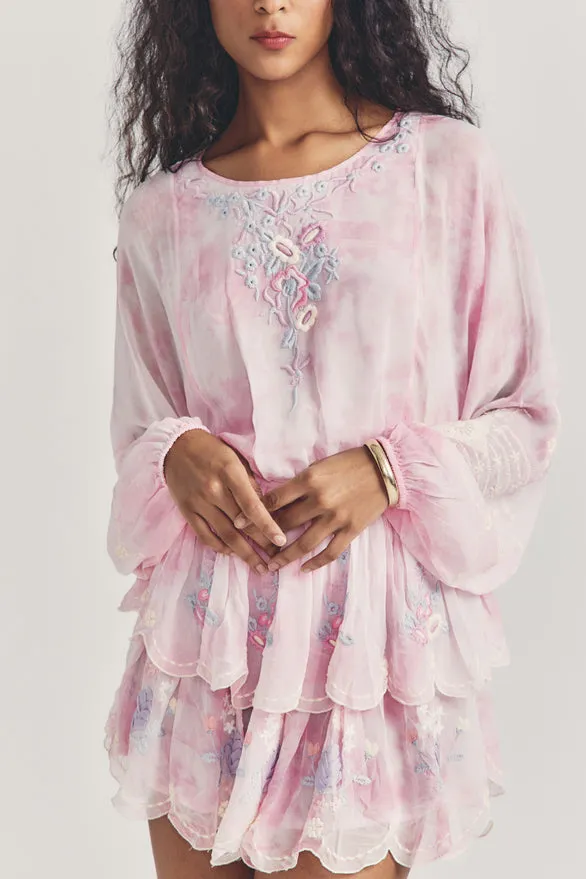 Bridgely Dress Misted Lily sold by Sand Dollar