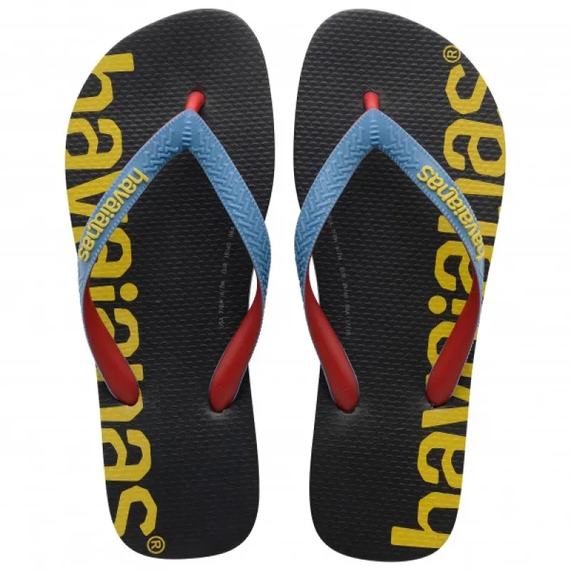 Havaianas Men Top Logo Mania Hightech Black sold by Sand Dollar
