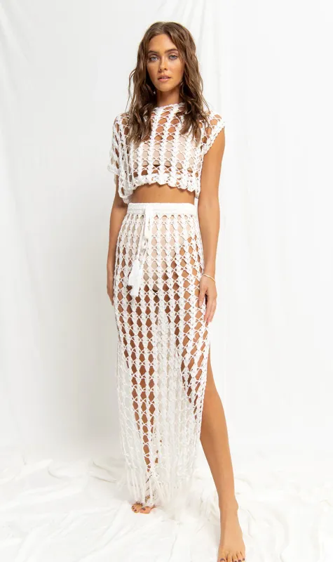 Camilla Top & Emilia Skirt Set made by Sand Dollar
