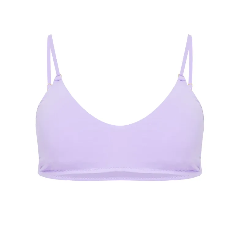 Vienna Lilac Bikini Top made by Melissa Odabash