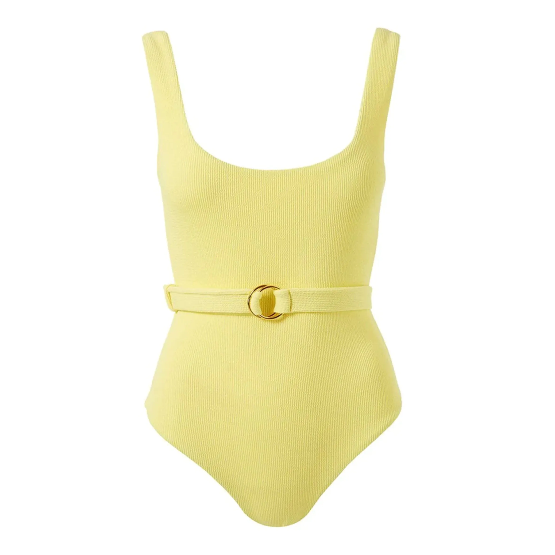 Rio One Piece Ridges Yellow sold by Sand Dollar