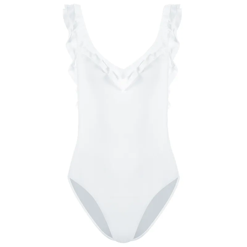 Seville Swimsuit White sold by Sand Dollar