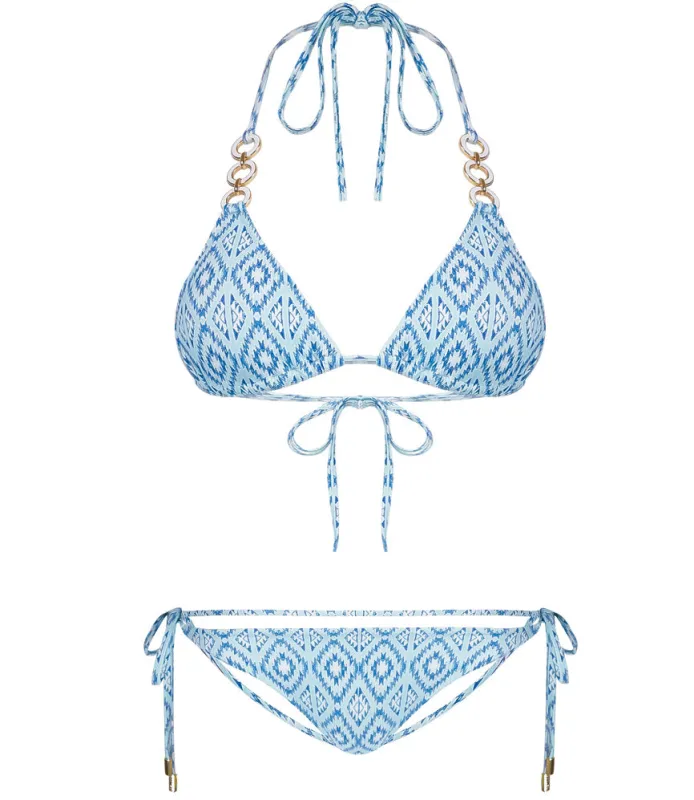 Melissa Odabash Hamptons Bikini Ikat sold by Sand Dollar