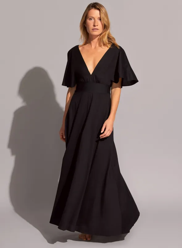 Aurore Maxi Dress Noir made by Eres