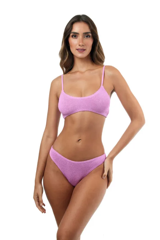 Maldives Bikini Top Cyclamen made by Sand Dollar