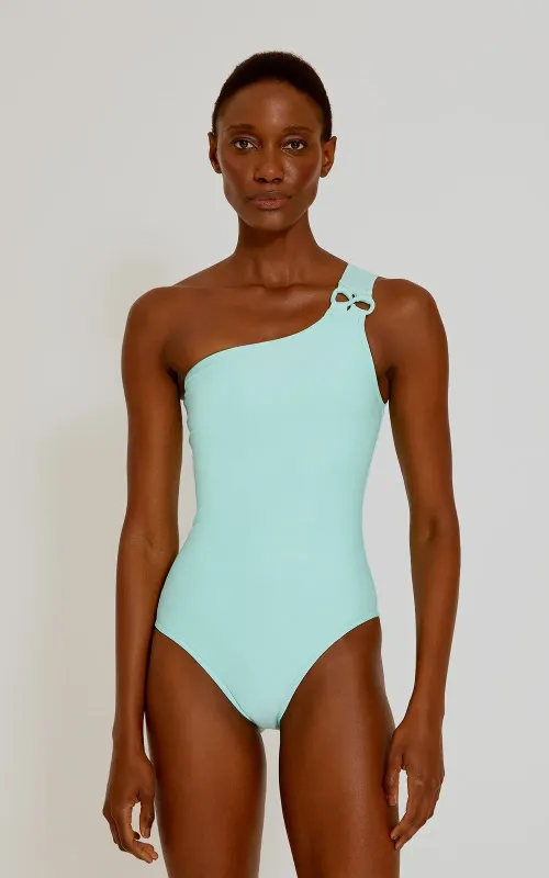 Detail One Shoulder One Piece Ciel made by Sand Dollar