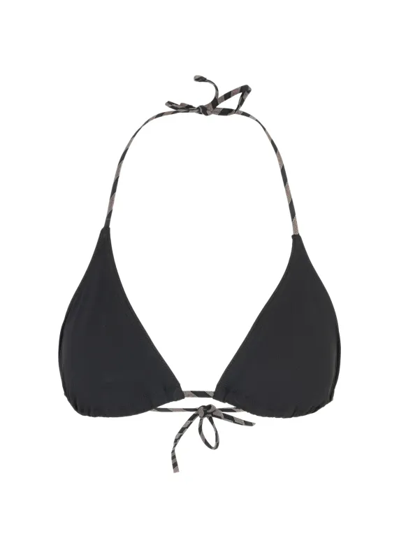 Halter Top Bikini in Black/Gold made by Eres