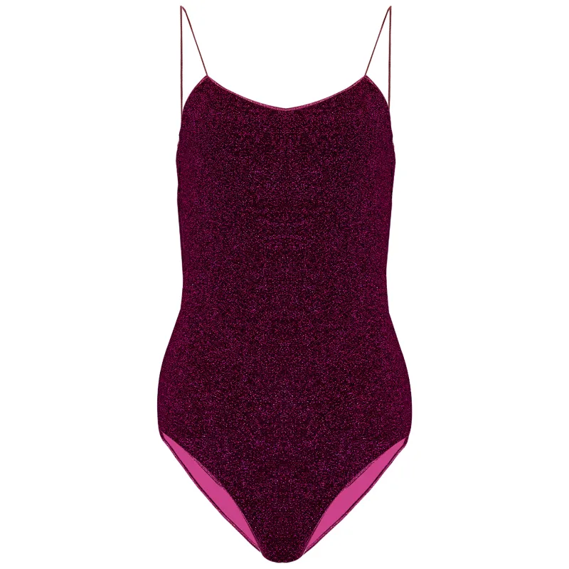 Lumiere Maillot Dark Fuchsia made by Oséree