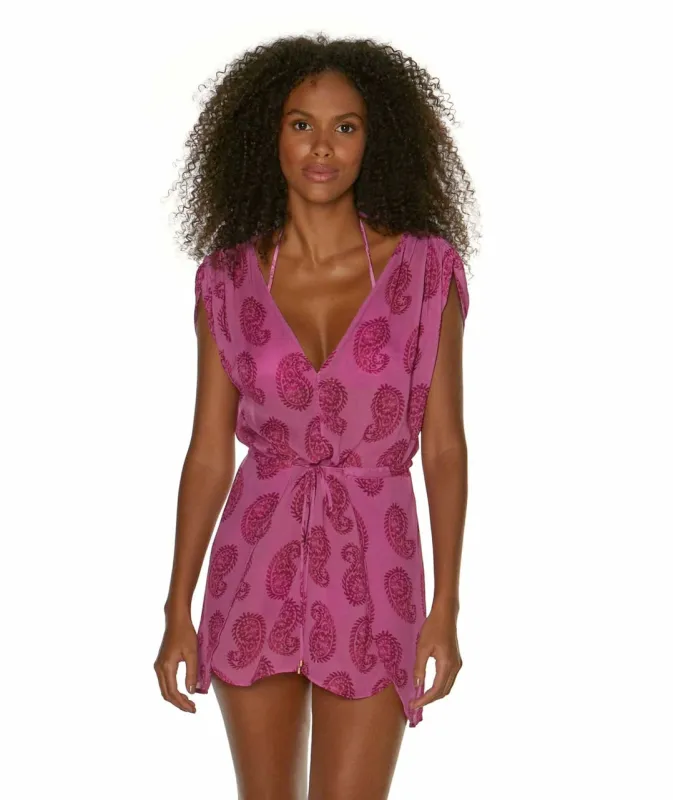 Leela Agata Short Kaftan Multi sold by Sand Dollar