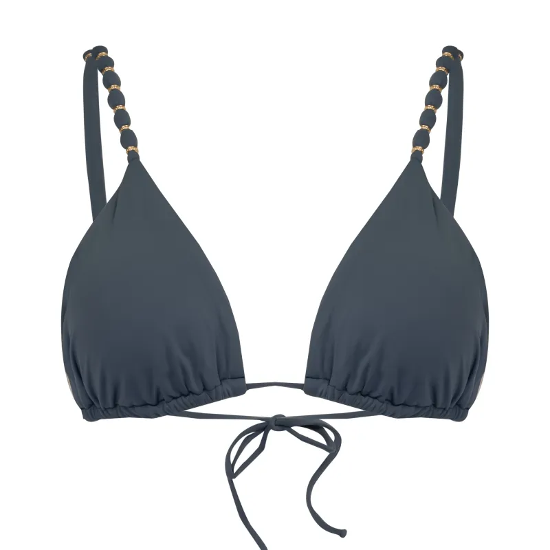 Solid Beads Tri Top Grey sold by Sand Dollar