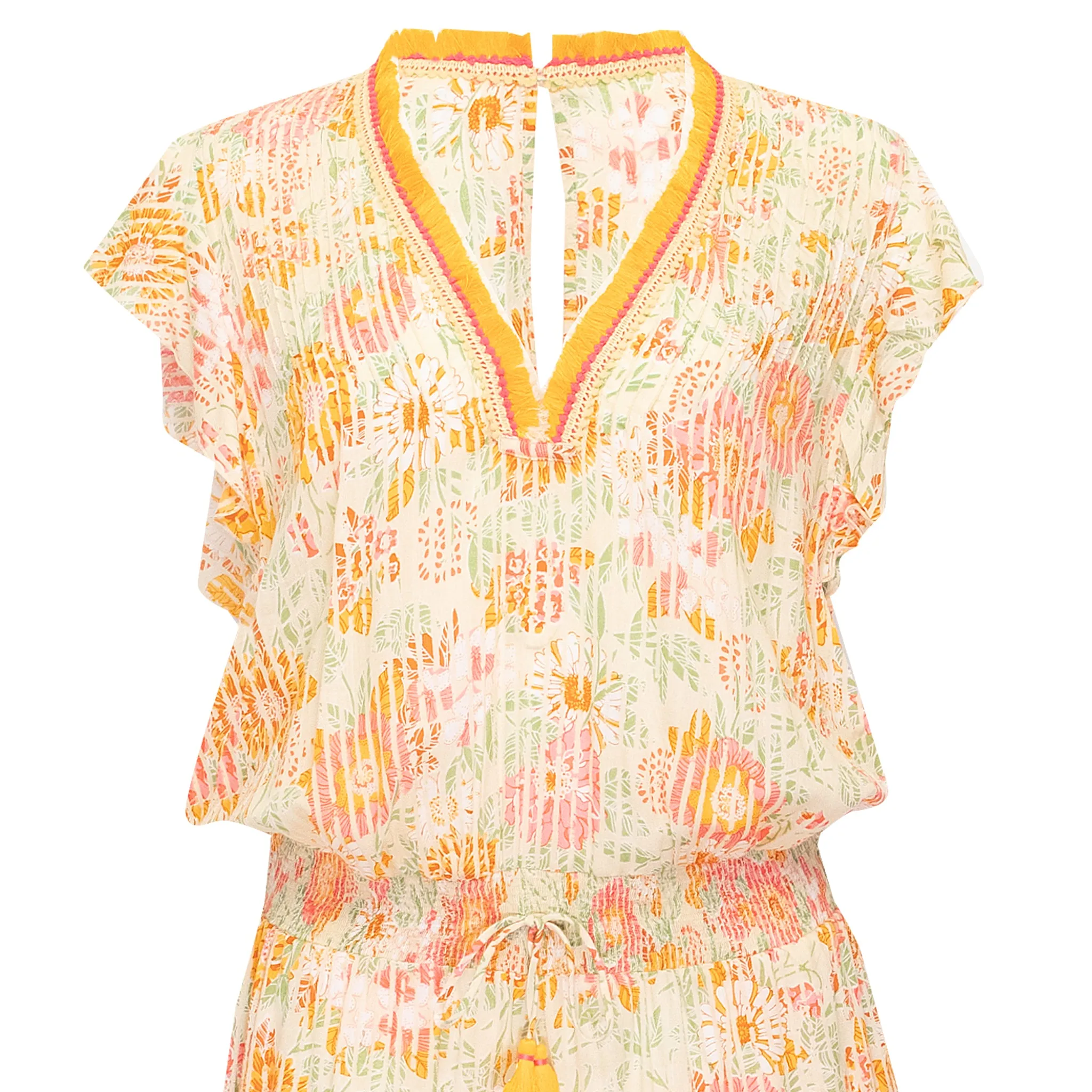 Short Jumpsuit Sasha Yellow Marigold sold by Sand Dollar product image thumbnail 3