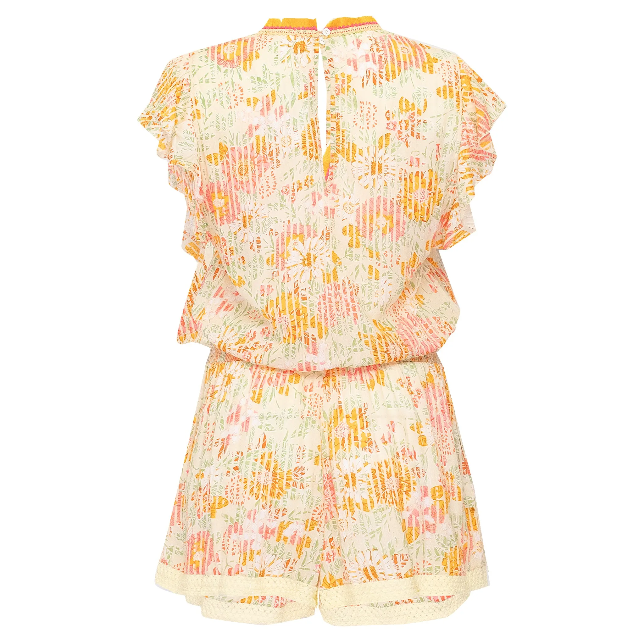 Short Jumpsuit Sasha Yellow Marigold sold by Sand Dollar product image thumbnail 2