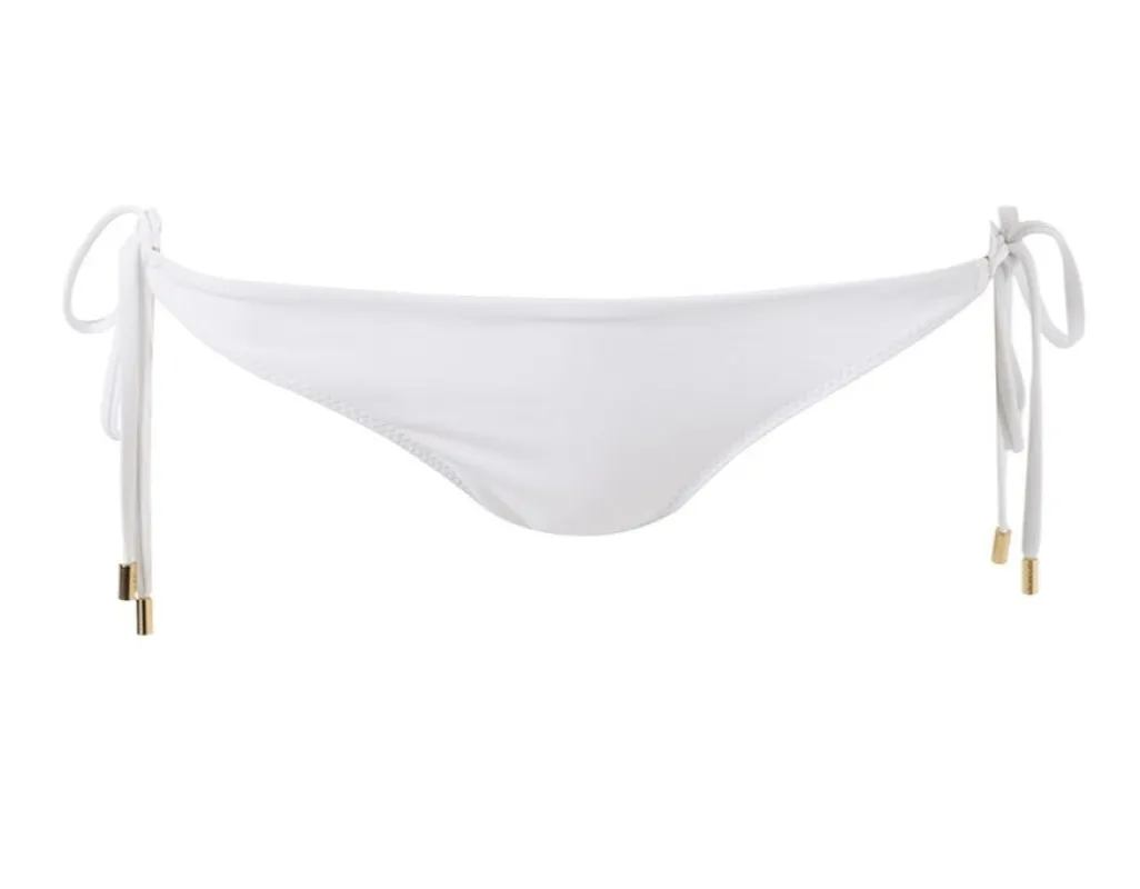 Florence White Bikini Bottom sold by Sand Dollar