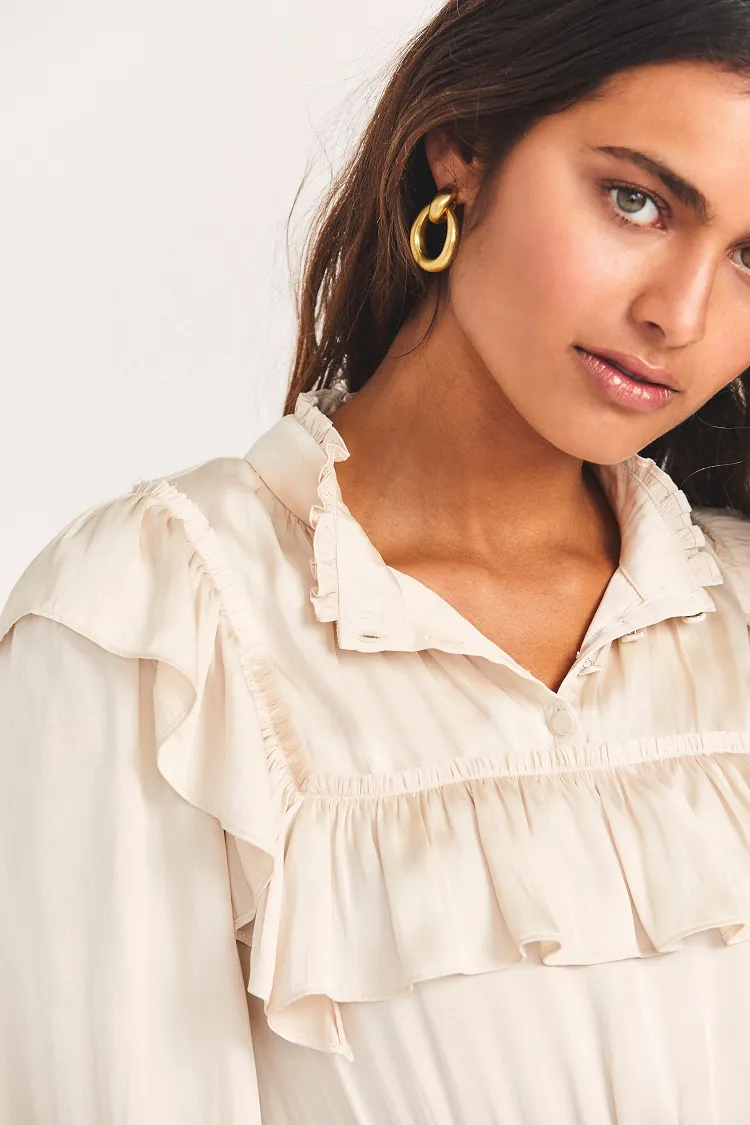 Raegan Dress Cream sold by Sand Dollar product image thumbnail 4