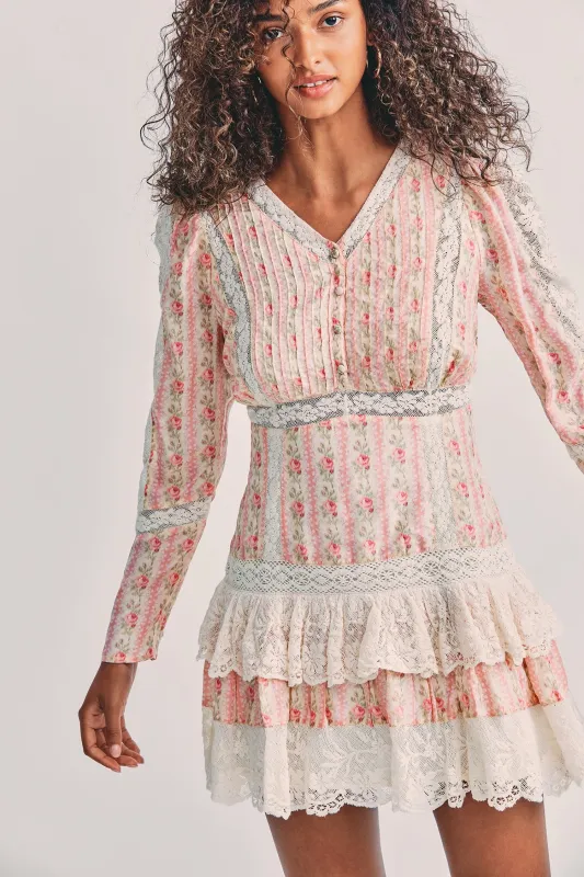 Pirelle Dress Frosted Petal Pink sold by Sand Dollar