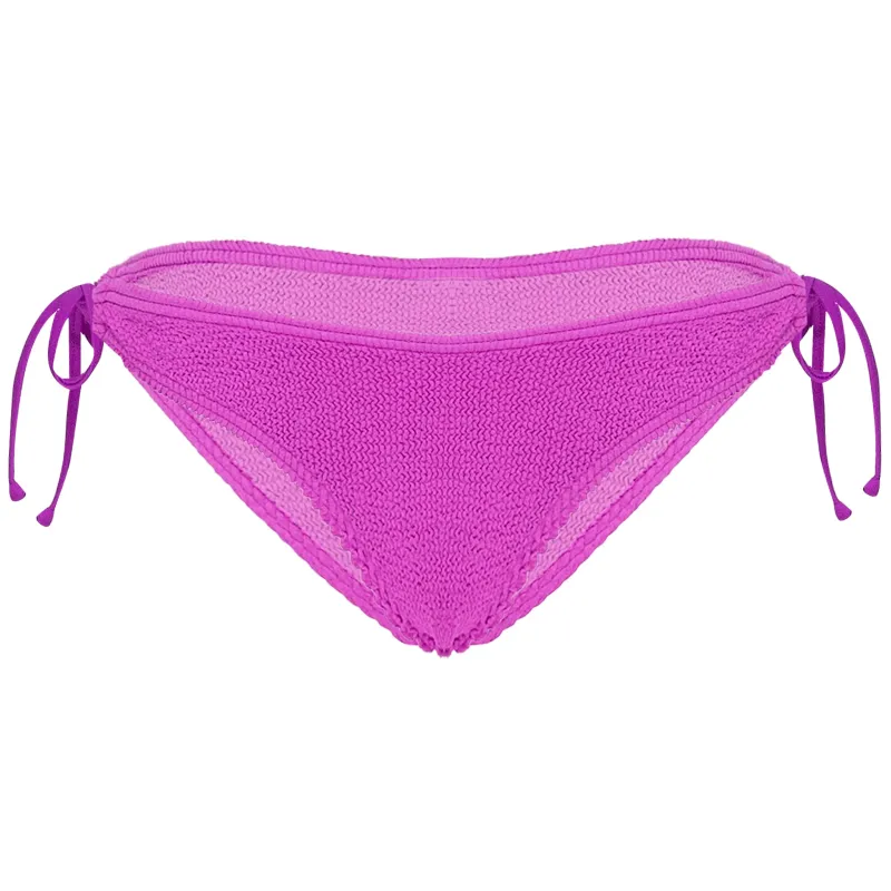 Jamaica Side Tie Bottoms Magenta made by Sand Dollar