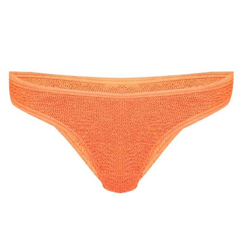 Sardinia Bikini Cheeky Bottoms Papaya made by Sand Dollar