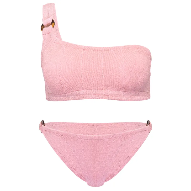 Supportive Bikini Set in Dusty Pink - Zadie Nile Bikini sold by Sand Dollar