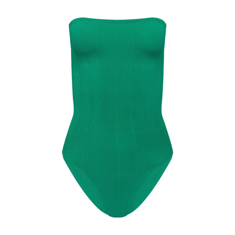 Audrey Nile Swimwear Emerald made by Hunza G