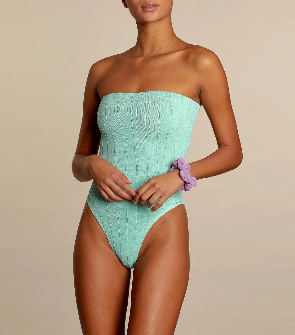 Audrey Nile Swimwear Pistachio sold by Sand Dollar product image thumbnail 3