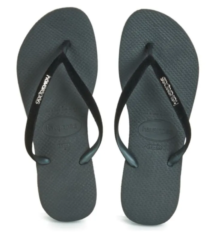 Havaianas Slim Velvet Black made by Havaianas