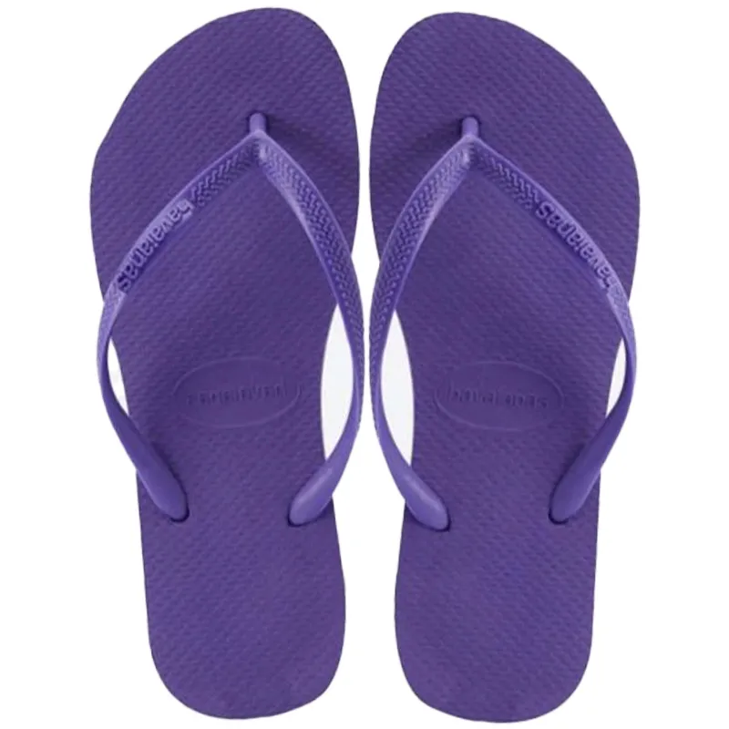 Havaianas Round Toe Slim Purple made by Sand Dollar