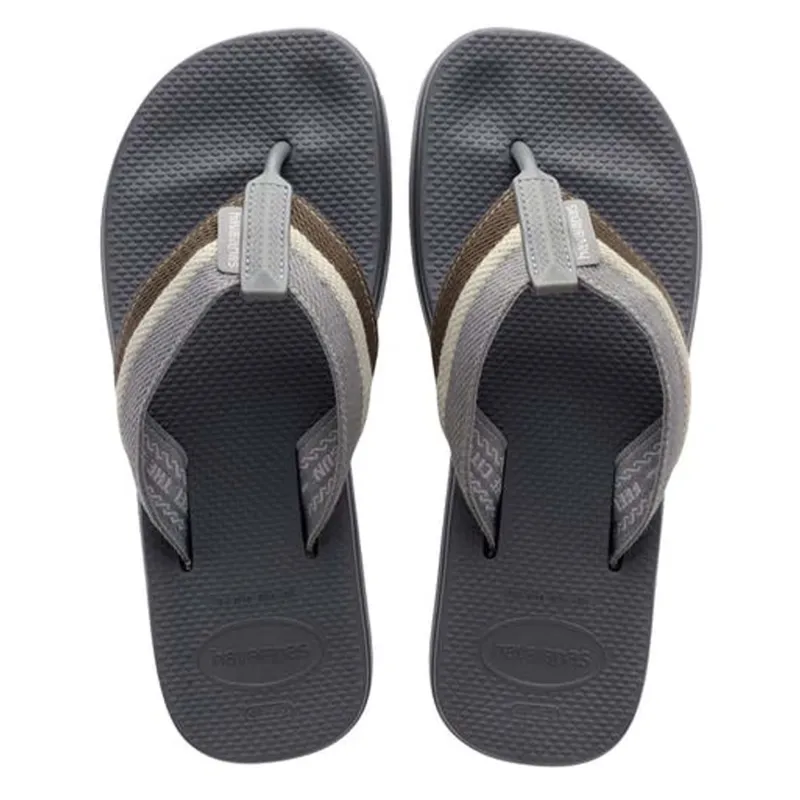 Urban Basic Flip Flops New Way Graphite made by Havaianas