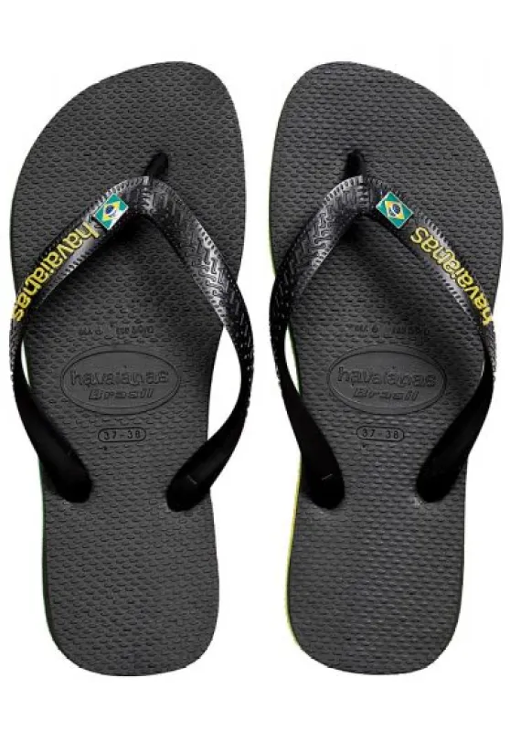 Havaianas Brasil Layers Black made by Havaianas