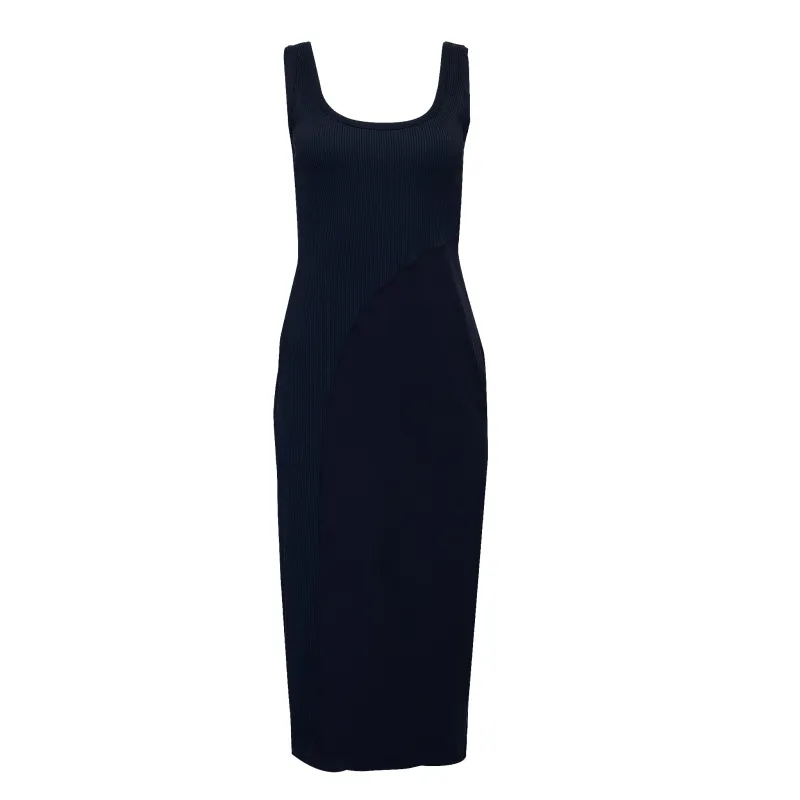 Dark Navy Midi Dress sold by Sand Dollar