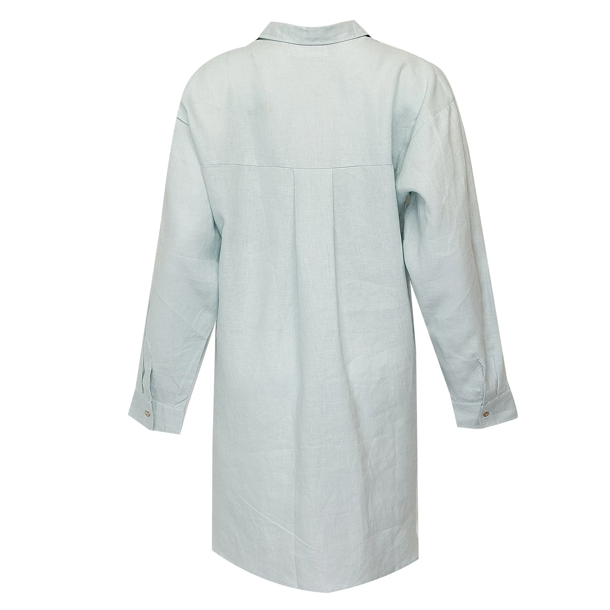Shelly Beach Shirt Dress Pale Blue sold by Sand Dollar product image thumbnail 2